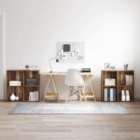 Conjunto de mueble de TV 4 pcs Madera Vieja 37 x 37 x 72 cm en Muebles TV | Comprar online en Foru.es