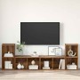 Conjunto de mueble de TV 4 pcs Madera Vieja 37 x 37 x 72 cm en Muebles TV | Comprar online en Foru.es