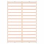 Estructura de cama de madera maciza blanco 150x200 cm de vidaXL, Camas y somieres - Ref: Foro24-820802, Precio: 124,87 €, Des...