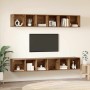 Conjunto de mueble de TV 4 pcs Madera Vieja 37 x 37 x 107,5 cm en Muebles TV | Comprar online en Foru.es