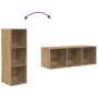 Conjunto de mueble de TV 4 pcs Roble artesanal en Muebles TV | Comprar online en Foru.es