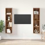 Conjunto de mueble de TV 2 pcs Marrón 37 x 37 x 142,5 cm en Muebles TV | Comprar online en Foru.es