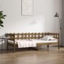 Sofá cama madera maciza de pino marrón miel 90x200 cm de vidaXL, Camas y somieres - Ref: Foro24-820759, Precio: 95,29 €, Desc...