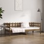 Sofá cama madera maciza de pino marrón miel 90x200 cm de vidaXL, Camas y somieres - Ref: Foro24-820759, Precio: 95,29 €, Desc...
