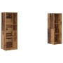 Conjunto de mueble de TV 2 pcs Madera Vieja 107 x 35 x 37 cm en Muebles TV | Comprar online en Foru.es