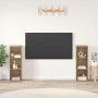 Conjunto de mueble de TV 2 pcs Roble artesanal 107 x 35 x 37 cm en Muebles TV | Comprar online en Foru.es