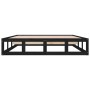 Estructura de cama de madera maciza negra super king 180x200 cm de vidaXL, Camas y somieres - Ref: Foro24-820815, Precio: 153...
