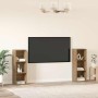 Conjunto de mueble de TV 2 pcs Roble artesanal 107 x 35 x 37 cm en Muebles TV | Comprar online en Foru.es