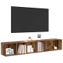 Conjunto de mueble de TV 2 pcs Madera envejecida en Muebles TV | Comprar online en Foru.es
