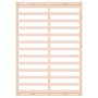 Estructura cama doble pequeña madera maciza 135x190 cm de vidaXL, Camas y somieres - Ref: Foro24-820836, Precio: 113,58 €, De...