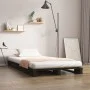 Cama de palets madera maciza pino negra pequeña 75x190 cm de vidaXL, Camas y somieres - Ref: Foro24-821421, Precio: 117,33 €,...