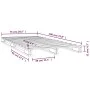 Cama de palets madera maciza pino negra pequeña 75x190 cm de vidaXL, Camas y somieres - Ref: Foro24-821421, Precio: 117,33 €,...