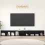 Conjunto de mueble de TV 3 pcs Roble Negro 37 x 35 x 107,5 cm en Muebles TV | Comprar online en Foru.es