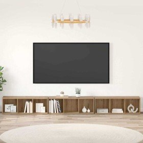 Conjunto de mueble de TV 3 pcs Roble artesanal en Muebles TV | Comprar online en Foru.es