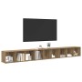 Conjunto de mueble de TV 3 pcs Roble artesanal en Muebles TV | Comprar online en Foru.es
