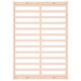 Estructura de cama doble de madera maciza 140x190 cm de vidaXL, Camas y somieres - Ref: Foro24-820841, Precio: 115,40 €, Desc...