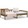 Sofá cama de madera maciza de pino marrón miel 90x190 cm de vidaXL, Camas y somieres - Ref: Foro24-820734, Precio: 113,29 €, ...