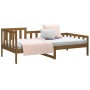 Sofá cama de madera maciza de pino marrón miel 90x190 cm de vidaXL, Camas y somieres - Ref: Foro24-820734, Precio: 113,29 €, ...