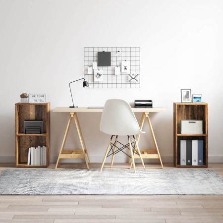 Conjunto de mueble de TV 2 pcs Madera Vieja 72 x 35 x 36,5 cm en Muebles TV | Comprar online en Foru.es