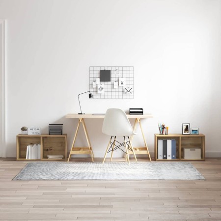 Conjunto de mueble de TV 2 pcs Roble artesanal en Muebles TV | Comprar online en Foru.es