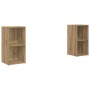 Conjunto de mueble de TV 2 pcs Roble artesanal en Muebles TV | Comprar online en Foru.es