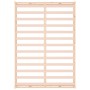Estructura de cama de madera maciza 120x200 cm de vidaXL, Camas y somieres - Ref: Foro24-820791, Precio: 111,20 €, Descuento: %