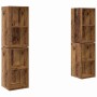 Conjunto de mueble de TV 4 pcs Madera Vieja 37 x 37 x 72 cm en Muebles TV | Comprar online en Foru.es