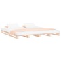 Cama de palets madera maciza de pino King Size 150x200 cm de vidaXL, Camas y somieres - Ref: Foro24-821397, Precio: 138,70 €,...