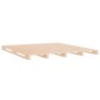 Cama de palets madera maciza de pino King Size 150x200 cm de vidaXL, Camas y somieres - Ref: Foro24-821397, Precio: 138,70 €,...