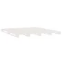 Cama de palets de madera maciza de pino blanca 200x200 cm de vidaXL, Camas y somieres - Ref: Foro24-821413, Precio: 152,80 €,...
