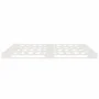 Cama de palets de madera maciza de pino blanca 200x200 cm de vidaXL, Camas y somieres - Ref: Foro24-821413, Precio: 152,80 €,...