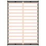 Estructura de cama de madera maciza negra 160x200 cm de vidaXL, Camas y somieres - Ref: Foro24-820810, Precio: 149,98 €, Desc...