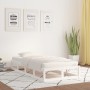 Estructura de cama madera maciza blanca 100x200 cm de vidaXL, Camas y somieres - Ref: Foro24-820787, Precio: 92,94 €, Descuen...