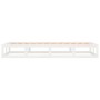 Estructura de cama madera maciza blanca 100x200 cm de vidaXL, Camas y somieres - Ref: Foro24-820787, Precio: 92,94 €, Descuen...