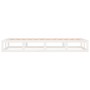 Estructura de cama de madera maciza blanca 90x200 cm de vidaXL, Camas y somieres - Ref: Foro24-820782, Precio: 103,89 €, Desc...