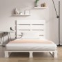 Estructura de cama madera maciza de pino blanco 100x200 cm de vidaXL, Camas y somieres - Ref: Foro24-3120123, Precio: 149,58 ...