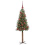 Árbol de Navidad Delgado con 150 LED con soporte Verde 150 cm en Decoración Festiva y Estacional | Comprar online en Foru.es