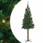 Árbol de Navidad Delgado con 150 LED con soporte Verde 150 cm en Decoración Festiva y Estacional | Comprar online en Foru.es