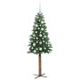 Árbol de Navidad Delgado con 150 LED con soporte Verde 150 cm en Decoración Festiva y Estacional | Comprar online en Foru.es