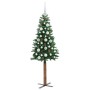 Árbol de Navidad Delgado con 150 LED con soporte Verde 150 cm en Decoración Festiva y Estacional | Comprar online en Foru.es