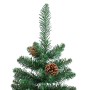 Árbol de Navidad Delgado con 150 LED con soporte Verde 150 cm en Decoración Festiva y Estacional | Comprar online en Foru.es