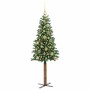 Árbol de Navidad Delgado con 150 LED con soporte Verde 150 cm en Decoración Festiva y Estacional | Comprar online en Foru.es