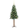 Árbol de Navidad Delgado con 150 LED con soporte Verde 150 cm en Decoración Festiva y Estacional | Comprar online en Foru.es