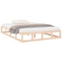 Estructura de cama de madera maciza super king 180x200 cm de vidaXL, Camas y somieres - Ref: Foro24-820811, Precio: 137,34 €,...