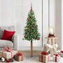Árbol de Navidad Delgado con 150 LED con soporte Verde 150 cm en Decoración Festiva y Estacional | Comprar online en Foru.es