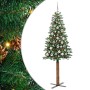 Árbol de Navidad Delgado con 300 LED con soporte Verde 180 cm en Decoración Festiva y Estacional | Comprar online en Foru.es