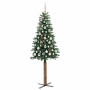 Árbol de Navidad Delgado con 300 LED con soporte Verde 180 cm en Decoración Festiva y Estacional | Comprar online en Foru.es