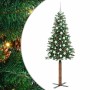Árbol de Navidad Delgado con 300 LED con soporte Verde 180 cm en Decoración Festiva y Estacional | Comprar online en Foru.es