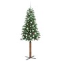 Árbol de Navidad Delgado con 300 LED con soporte Verde 180 cm en Decoración Festiva y Estacional | Comprar online en Foru.es