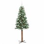 Árbol de Navidad Delgado con 300 LED con soporte Verde 180 cm en Decoración Festiva y Estacional | Comprar online en Foru.es